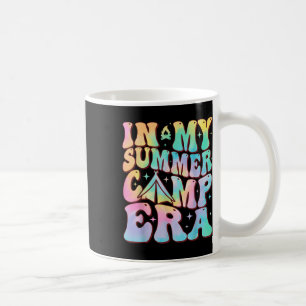 In My Summer Camp Era Groovy Tie Dye For Summer Ca Coffee Mug