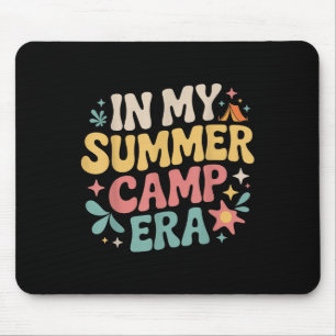 In My Summer Camp Era Retro Counsellor Camping Vib Mouse Mat