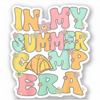 In My Summer Camp Era Retro Groovy Summer Camp 