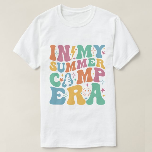 In My Summer Camp Era, Summer Camping 2024 T-Shirt (Design Front)