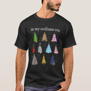 In My Swiftmas Era Christmas Trees Xmas Snow Famil T-Shirt