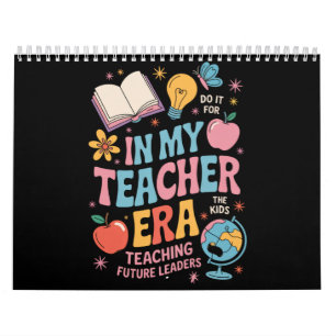 In My Teacher Era Back to School Kindergarten Calendar