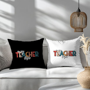 In my teacher era  gift for teacher cushion