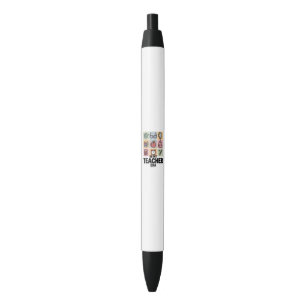 In My Teacher Era Kindergarten Teacher Life Black Ink Pen
