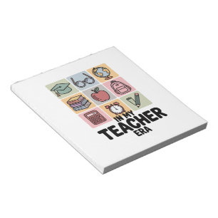 In My Teacher Era Kindergarten Teacher Life Notepad