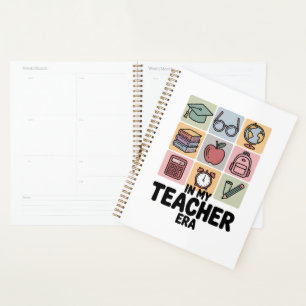 In My Teacher Era Kindergarten Teacher Life Planner