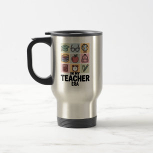 In My Teacher Era Kindergarten Teacher Life Travel Mug