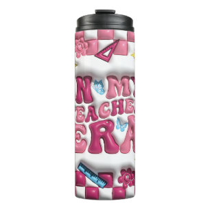 In My Teacher Era Puffy Bubble 3D Tumbler