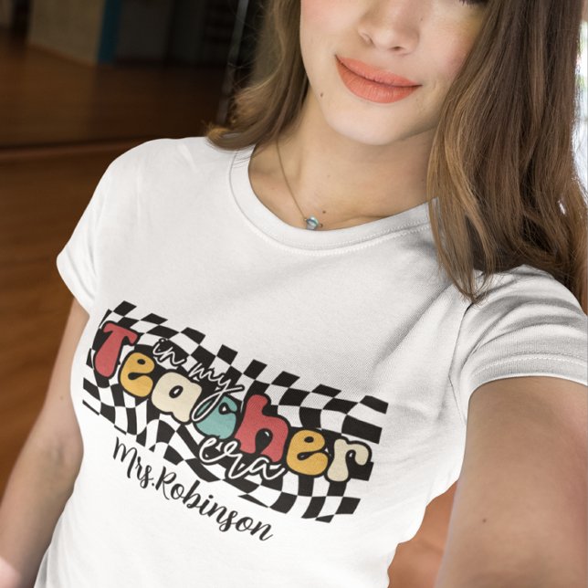 In my teacher era retro teacher gift t-shirt (Creator Uploaded)