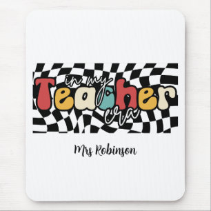 In my teacher era retro teacher mouse mat