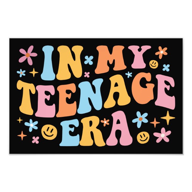 In My Teenage Era I Photo Print (Front)
