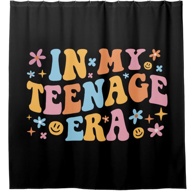In My Teenage Era I Shower Curtain (Front)