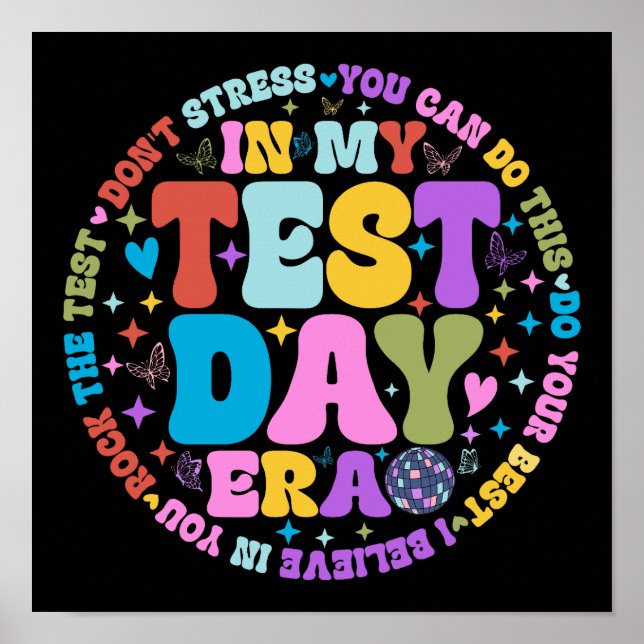 In My Test Day Era Poster (Front)