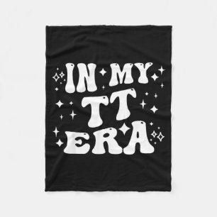 In My Tt Era Grandma Auntie Family Nickname Fleece Blanket