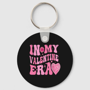 In My Valentine Era Cute Valentine's Day Girls Kid Key Ring