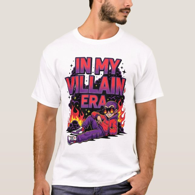 In My Villain Era – Funny Edgy Cartoon T-Shirt (Front)