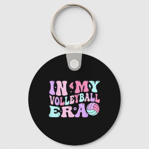 In My Volleyball Era Volleyball Lover Coach Player Key Ring