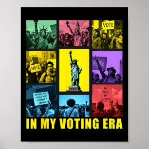 In My Voting Era Harris Wheimer 2024 Presidential Poster