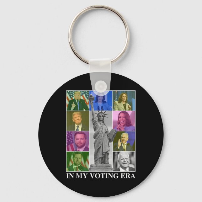 In My Voting Era  Key Ring (Front)