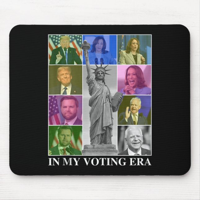 In My Voting Era  Mouse Mat (Front)