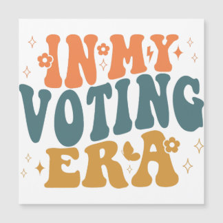 In My Voting Era Retro Wavy