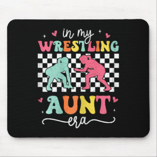 In My Wrestling Aunt Era Groovy Wrestling Aunt Mot Mouse Mat