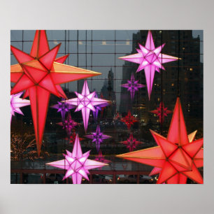 In New York City. Christmas decoration inside