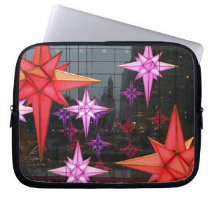 In New York City. Christmas decoration inside Laptop Sleeve