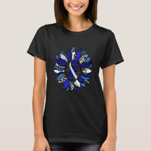 in Novembe We wear Sunflower Blue Diabetes Awarene T-Shirt