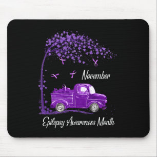 In November Epilepsy Awareness Month for women men Mouse Mat