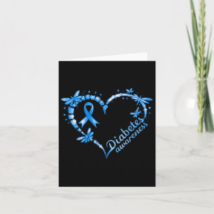 In November We Wear Blue Cure Diabetes Awareness L Card