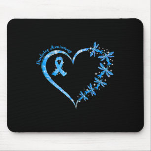 In November We Wear Blue Cure Diabetes Awareness L Mouse Mat