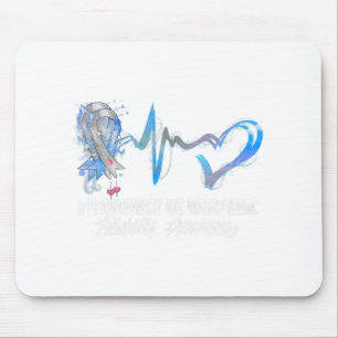 In November We Wear Blue Diabetes Awareness Gifts Mouse Mat