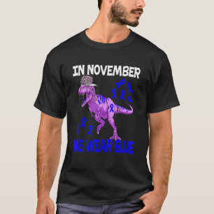 In November We Wear Blue Diabetes Awareness Toddle T-Shirt