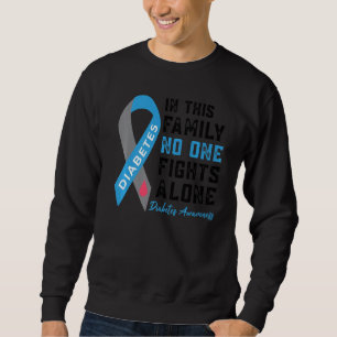 In November We Wear Blue Diabetic T1d T2d Diabetes Sweatshirt