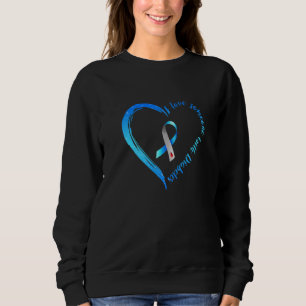 In November We Wear Blue Diabetic T1d T2d Diabetes Sweatshirt