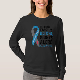 In November We Wear Blue Diabetic T1d T2d Diabetes T-Shirt