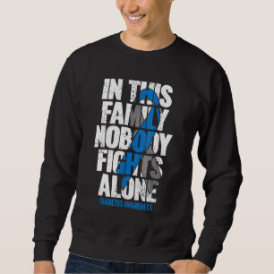 In November We Wear Blue T1D T2D Diabetic Diabetes Sweatshirt