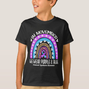 In November We Wear Purple And Blue Emanuel Syndro T-Shirt