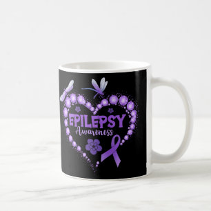 In November We Wear Purple Epilepsy Awareness Love Coffee Mug