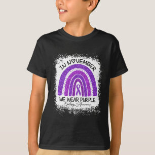 In November We Wear Purple Epilepsy Awareness T-Shirt
