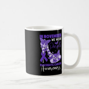 In November We Wear Purple Pancreatic Cancer High Coffee Mug