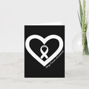 In November We Wear White Lung Cancer Awareness Mo Card