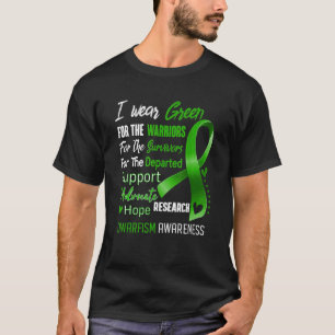 In October I Wear Green For Dwarfism Awareness Gre T-Shirt