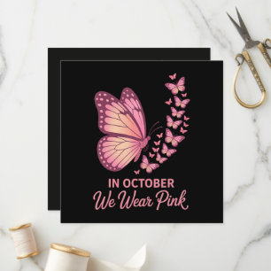 in october pink breast butterfly programme