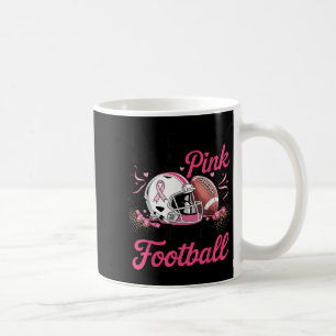 In October We Wear Nk And Watch Football Breast Ca Coffee Mug