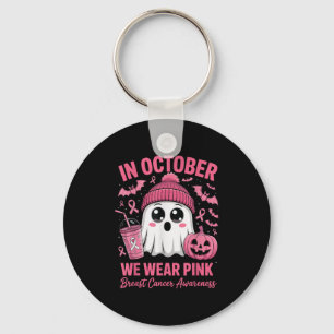 In October We Wear Nk Breast Cancer Awareness Hall Key Ring