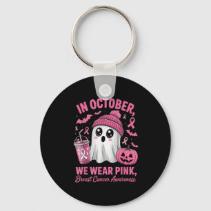 In October We Wear Nk Breast Cancer Awareness Hall Key Ring