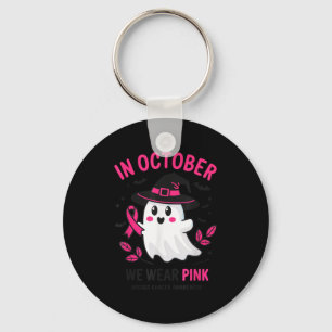 In October We Wear Nk Breast Cancer Awareness Hall Key Ring