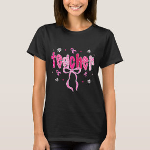 In October We Wear Nk Breast Cancer Awareness Teac T-Shirt